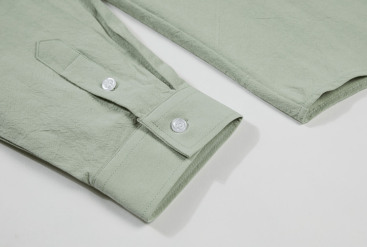 "BASIC COTTON" COLLAR SHIRT