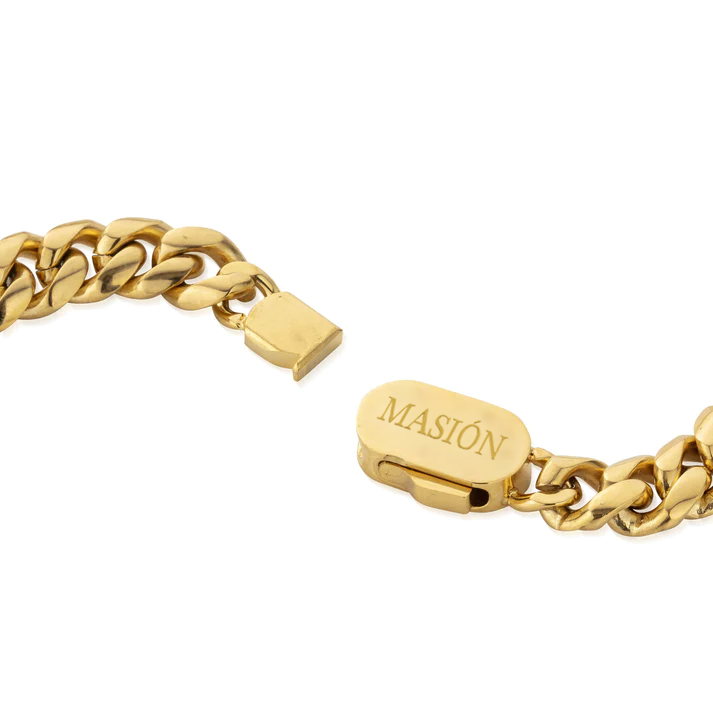 CUBAN 8MM BRACELET - GOLD