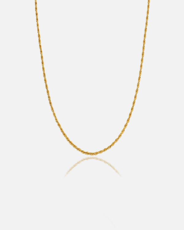 ROPE CHAIN 3MM - Solid Gold