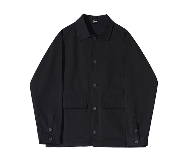 "BUTTON" SHIRT JACKET