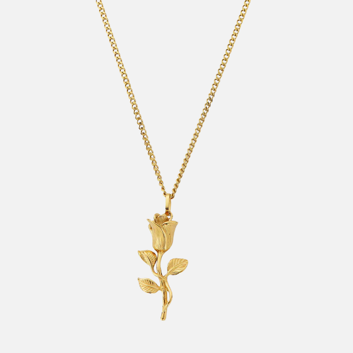 "ROSE" PENDANT - GOLD