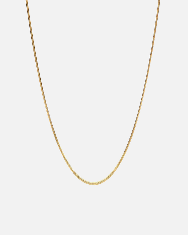 SNAKE 3MM CHAIN - GOLD