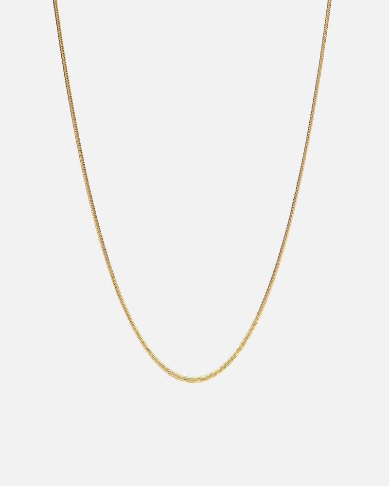 SNAKE 3MM CHAIN - GOLD