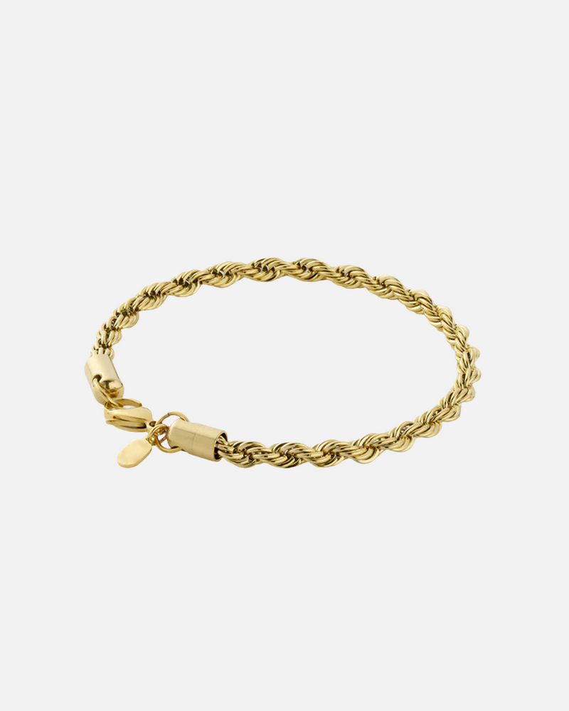 ROPE 5MM BRACELET - GOLD