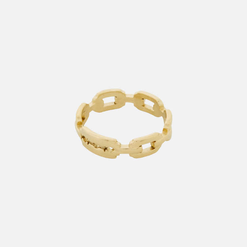 "LAME DE RASOIR" RING - GOLD