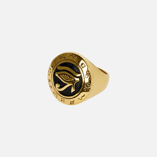 "HORUS" RING - GOLD