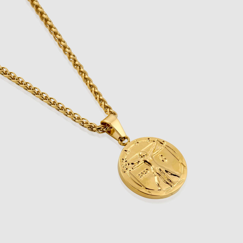 "VITRUVIEN" Pendant - Gold