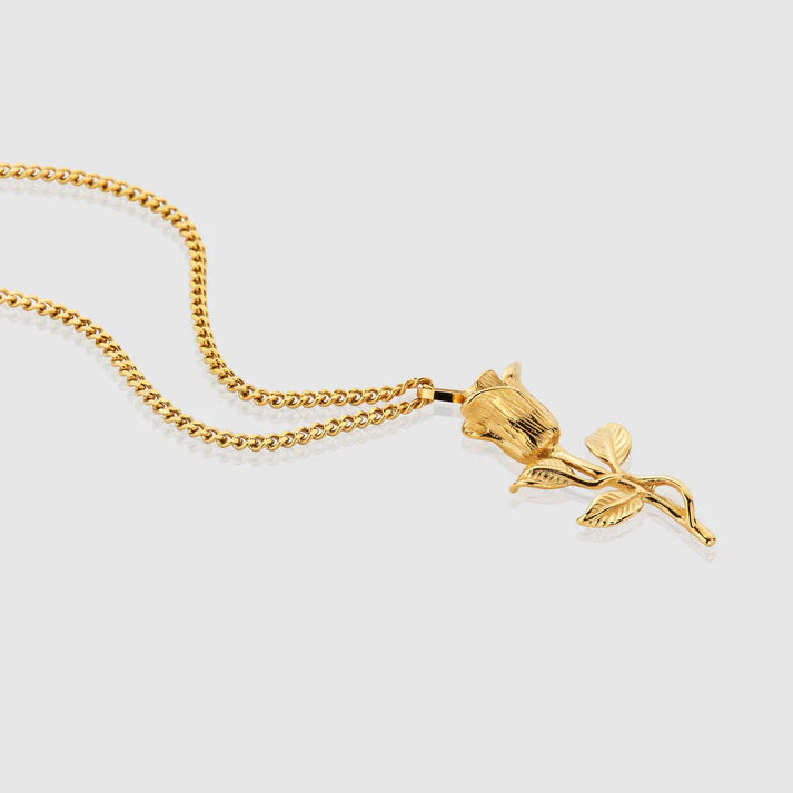 "ROSE" PENDANT - GOLD