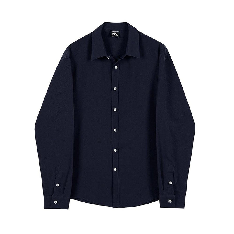 "BASIC" COLLAR SHIRT