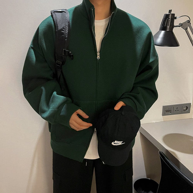 "FULL ZIP-UP" SWEATER