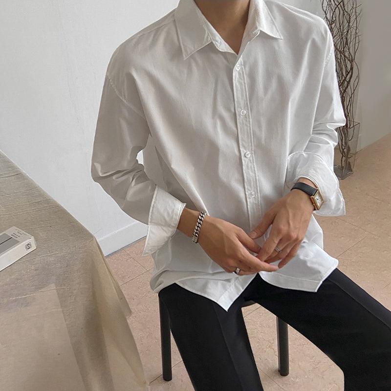 "BASIC" COLLAR SHIRT