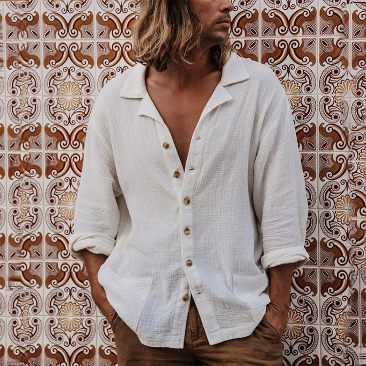 "CASUAL" BUTTON DOWN SHIRT