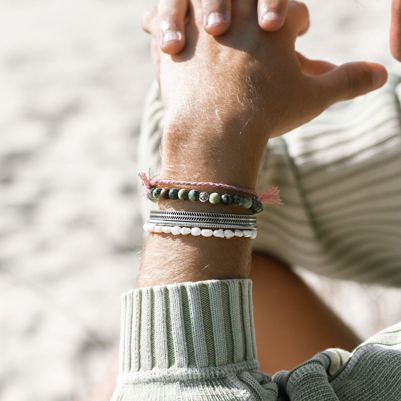 SNAKE CHAIN BRACELET - Solid White Gold