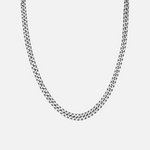 CUBAN 12MM CHAIN - WHITE GOLD