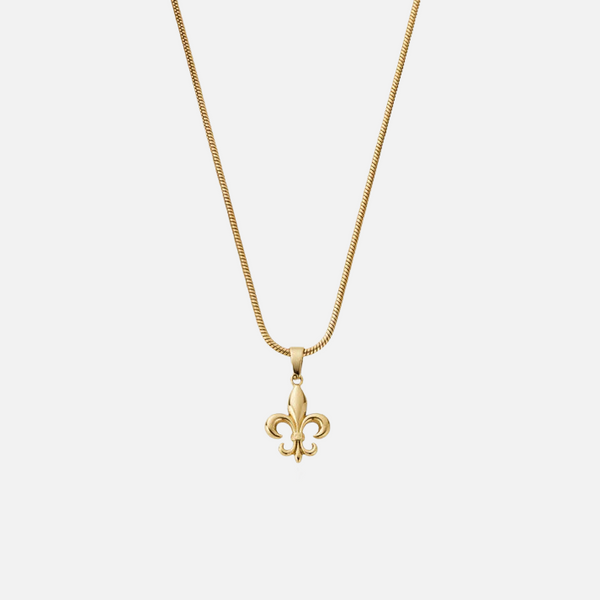 "FLEUR-DE-LIS" PENDANT - GOLD