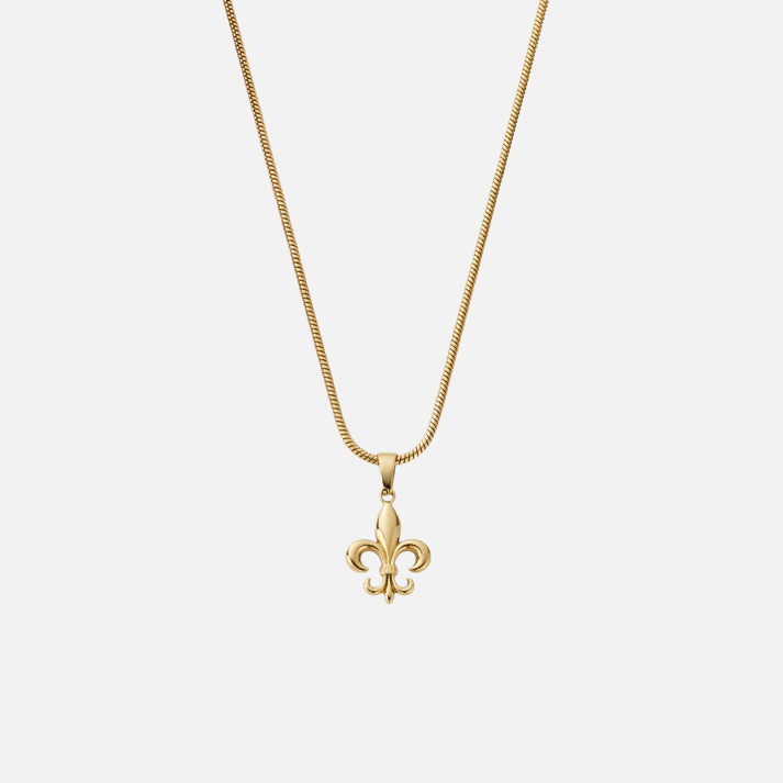 "FLEUR-DE-LIS" PENDANT - GOLD