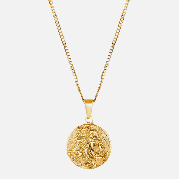 "ST GEORGE" PENDANT - GOLD