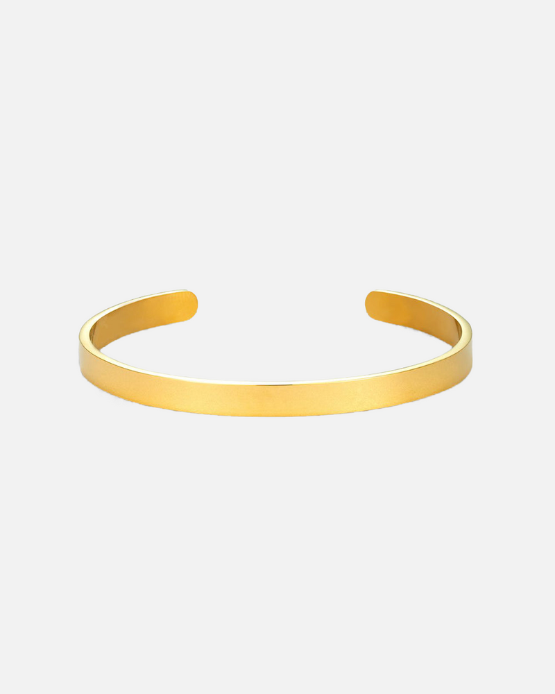 "LUMINEX" CUFF BRACELET - GOLD