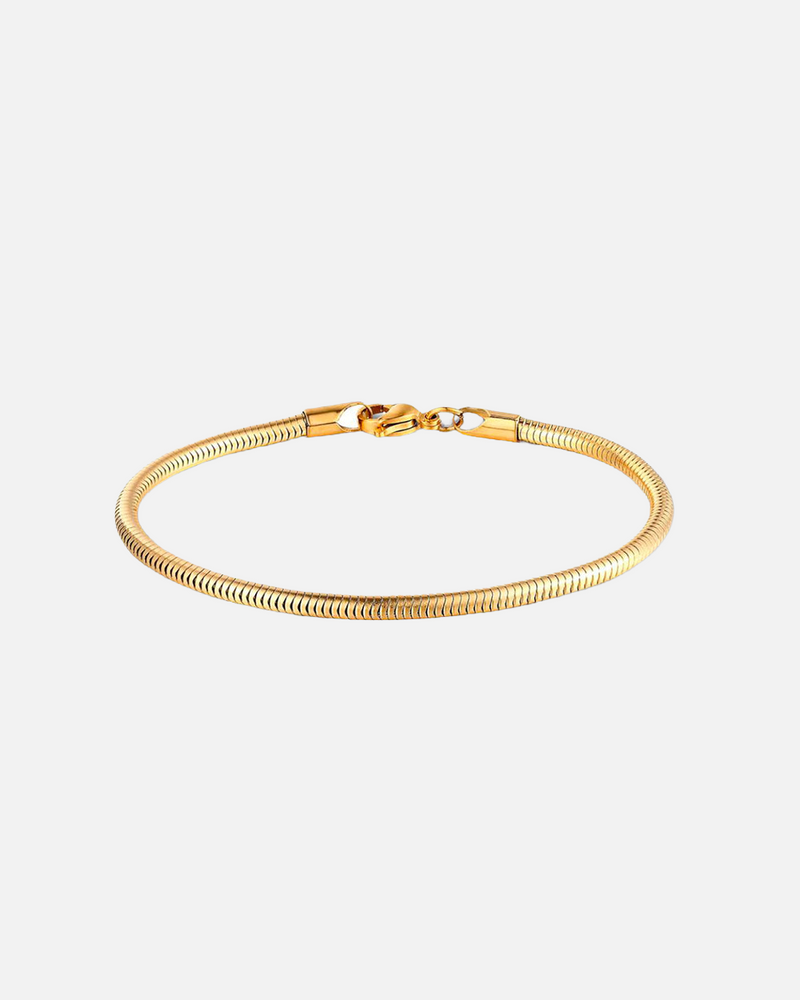 SNAKE CHAIN BRACELET - GOLD