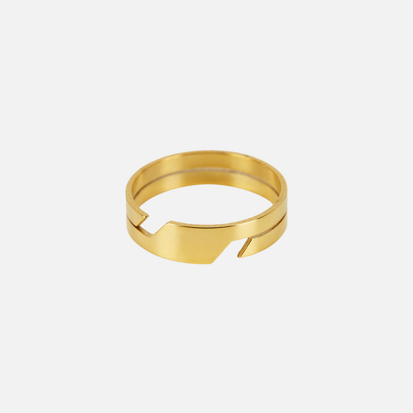 GÉOMÉTRIQUE RING - GOLD