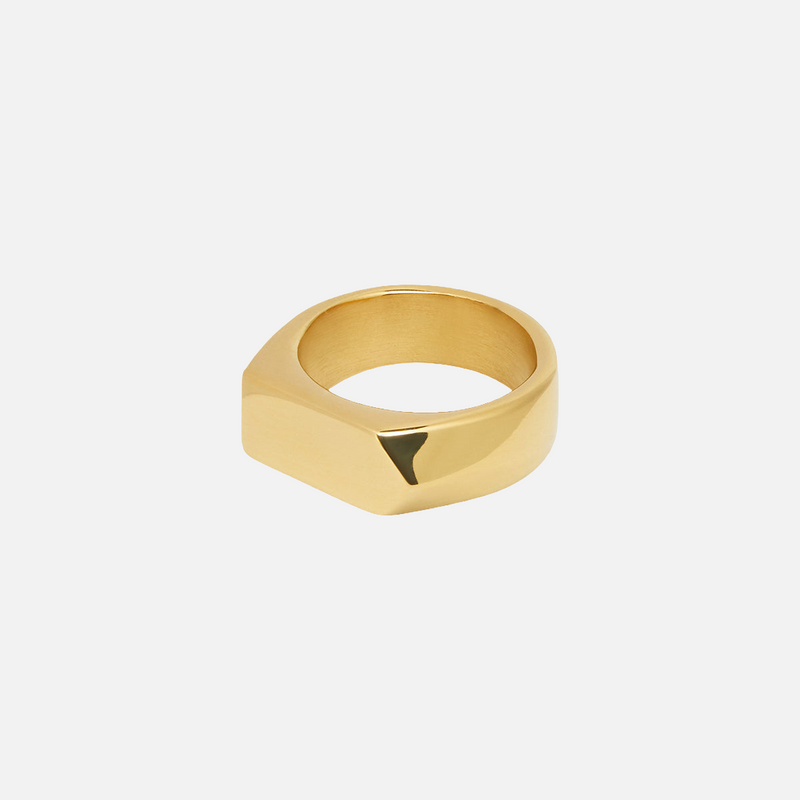 "LOGÉMENT" RING - GOLD